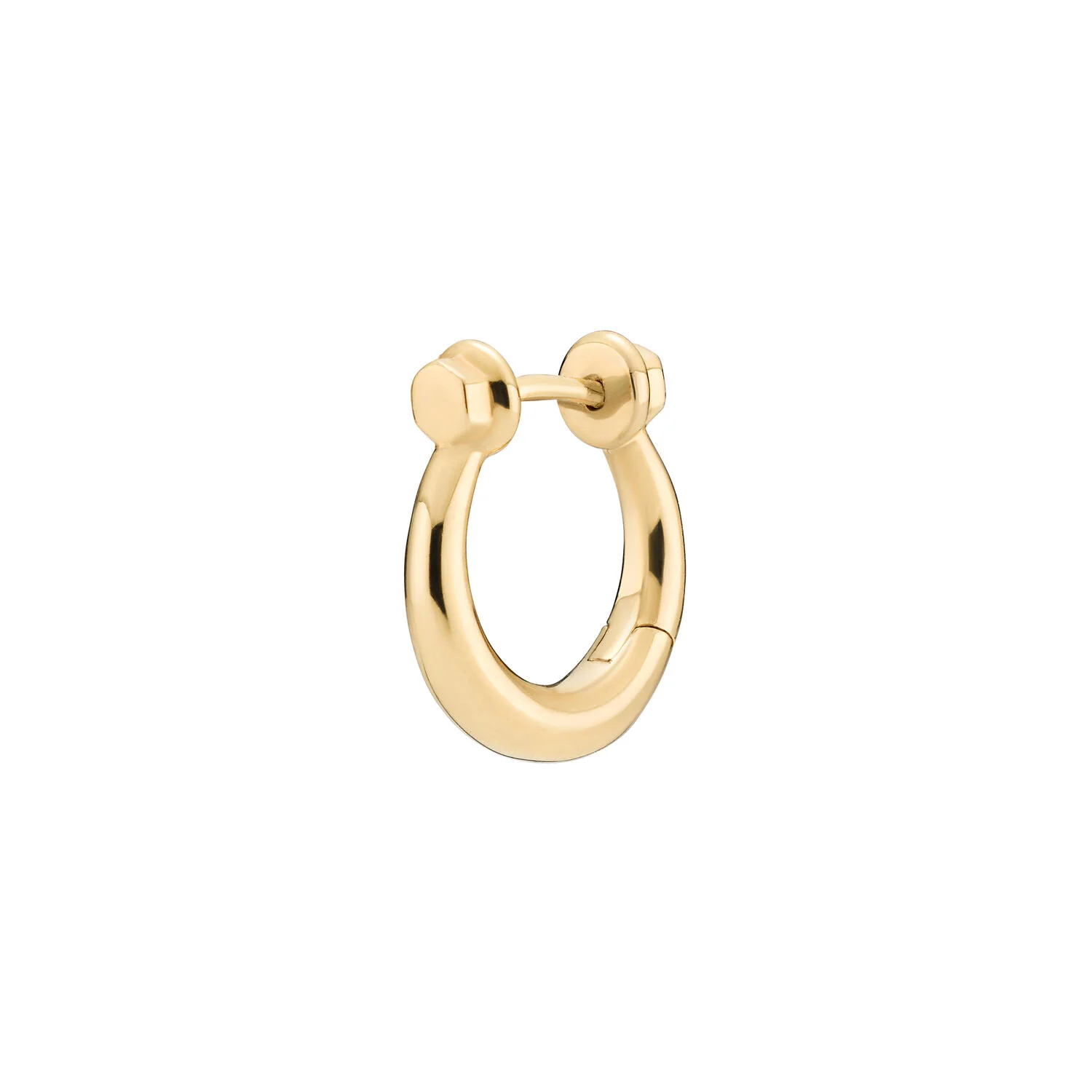 Maria Black  Malik 10 Huggie ørering - forgyldt