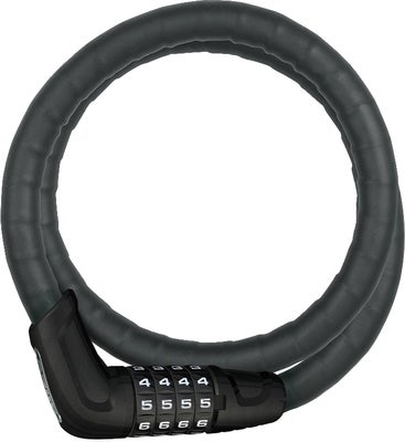 ABUS Steel O Flex 6615 Tresorflex Combo Black 120 Sykkellås