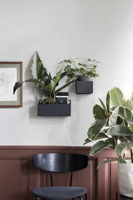 Ferm Living Wandkast langwerpig zwart