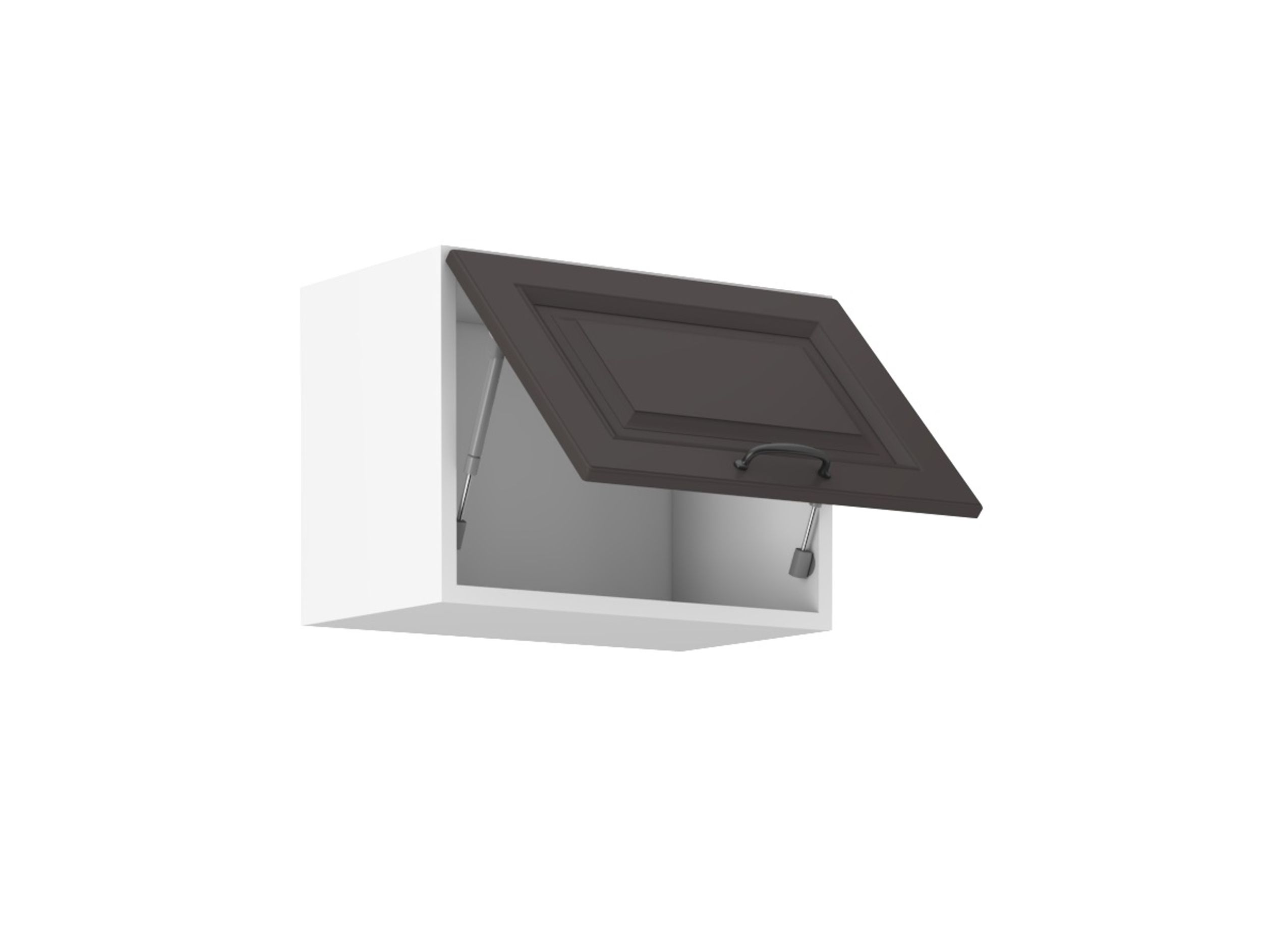Hängeschrank 50 cm Stilo Grau Küchenzeile Küchenblock Küche Landhaus Höhe 36 cm
