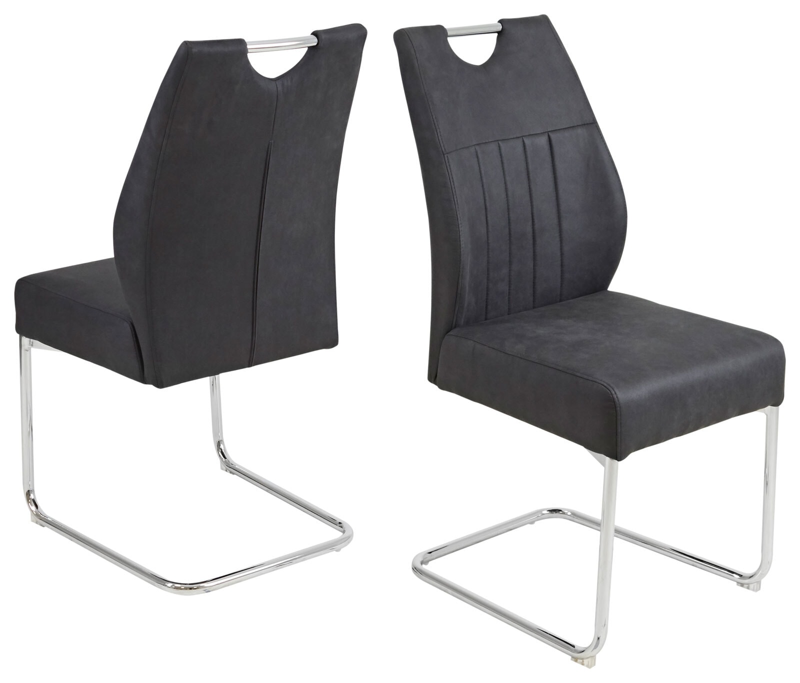 Stuhl Manhattan Vintage Anthrazit