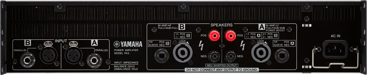 Yamaha PX5 Amplis de puissance