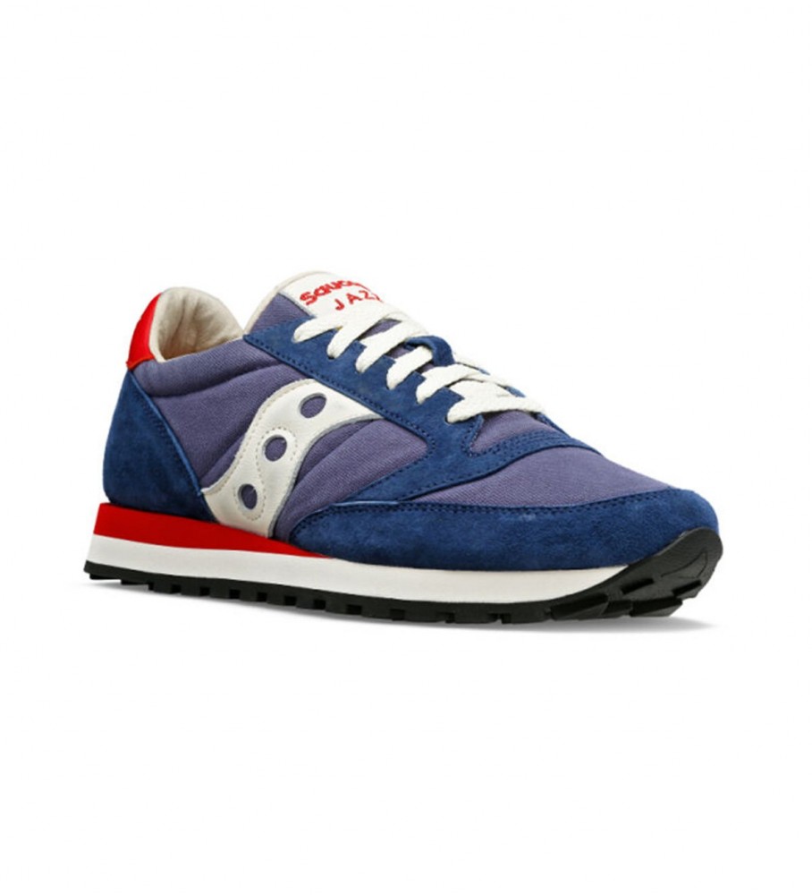 Tênis Saucony Jazz Original em couro, azul