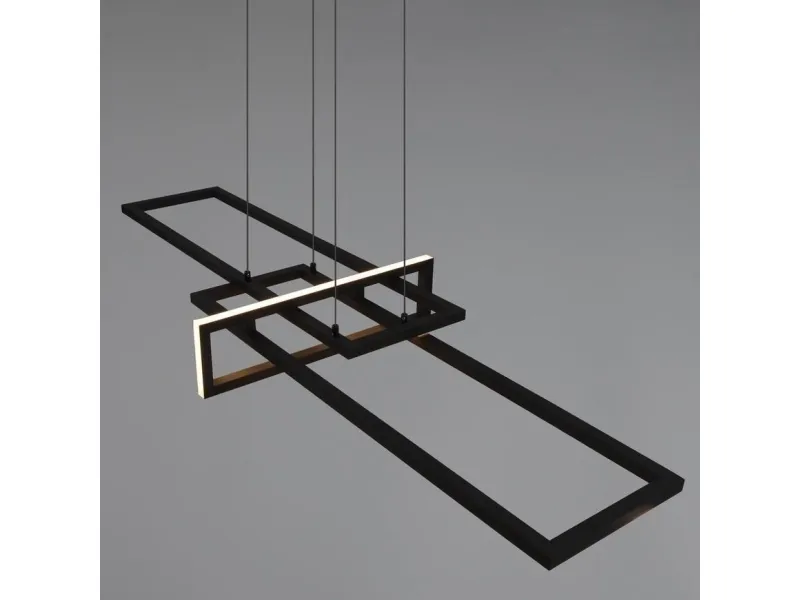 TRIO Salinas, Fleksibel beslag, Sort, Sort, Metal, IP20, I