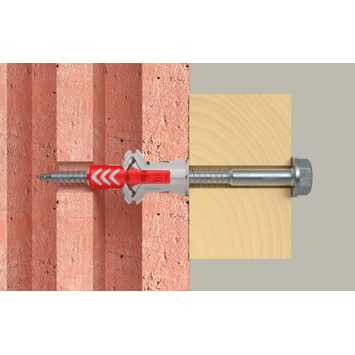 Fischer Universeelplug DuoPower 12x60mm 4 stuks
