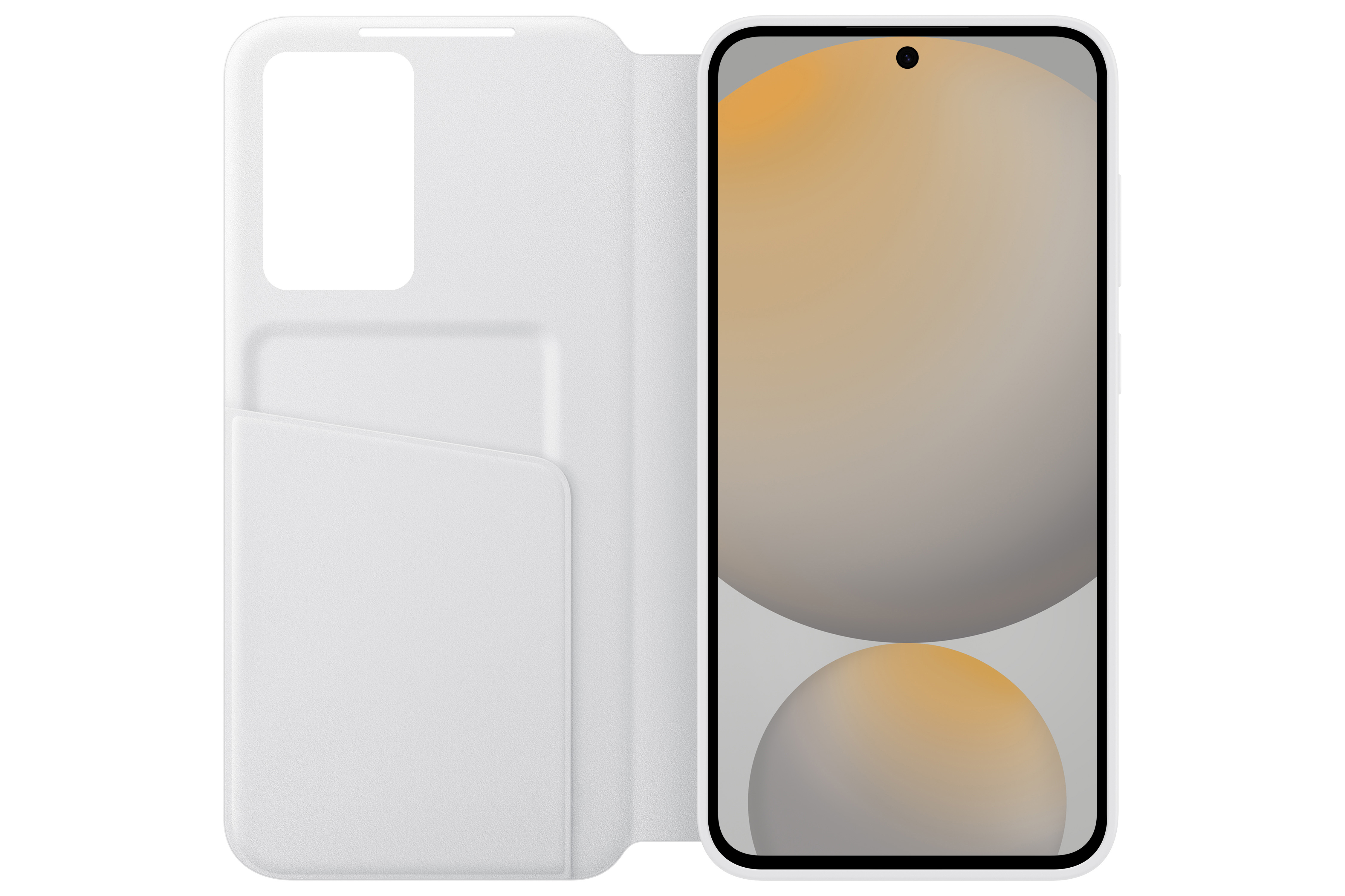 Galaxy S24 FE Smart View Book Cover Flipcase Hülle (EF-ZS721CWEGWW) - Weiss