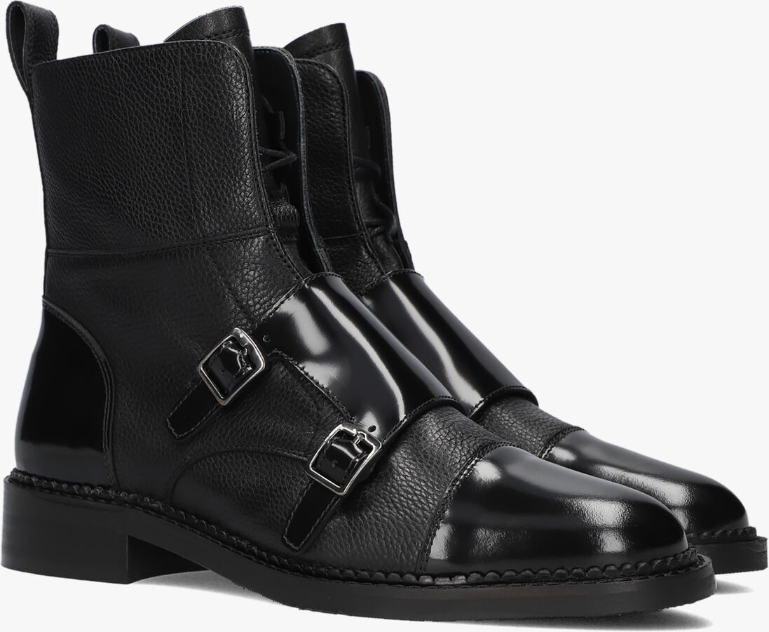 PERTINI zwarte pertini biker boots 32539