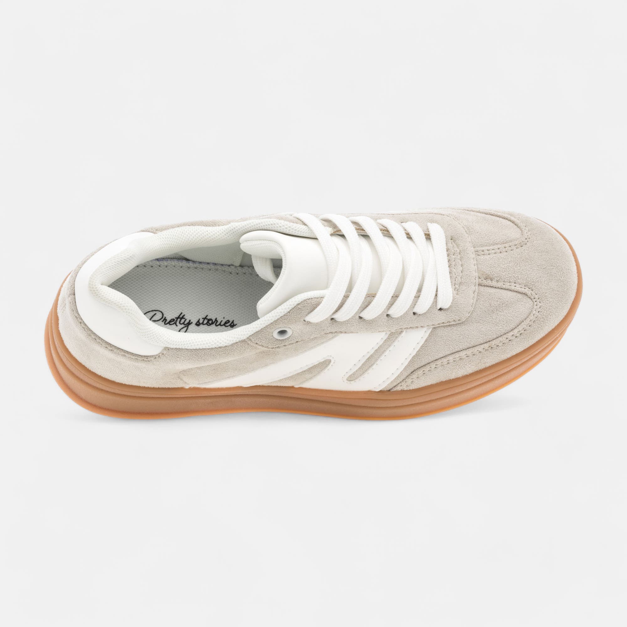 Baskets basses Femme beige