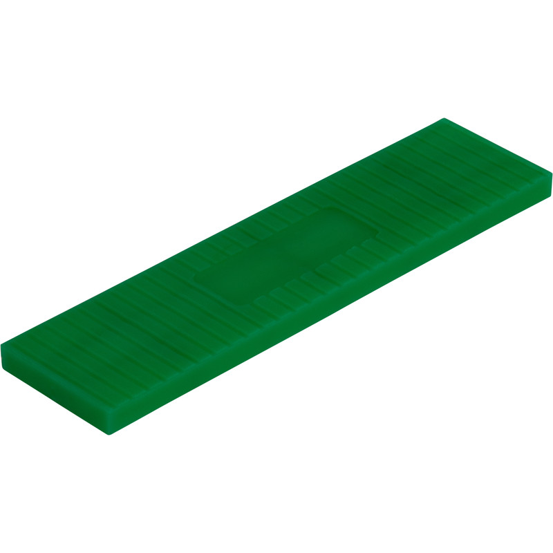 Kunststof rasterblokje 26x5mm Groen