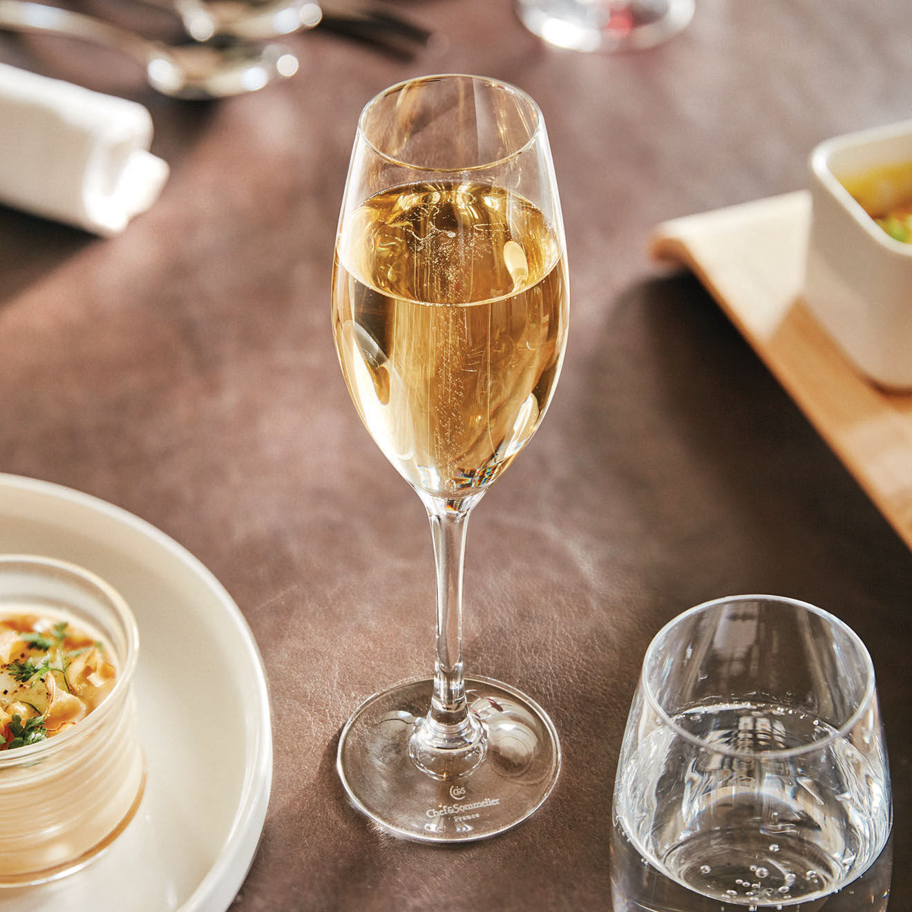 Chef & Sommelier 6 Flûtes à champagne Séquence transparentes - 24 cl