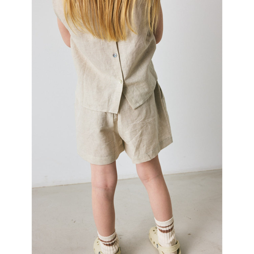 Køb brunobruno nation Feather Gray Beige Theo Shorts