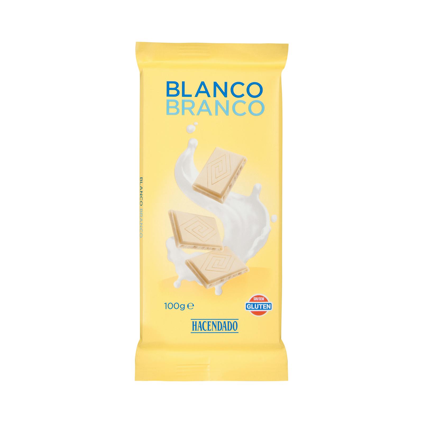 Chocolat blanc Hacendado
