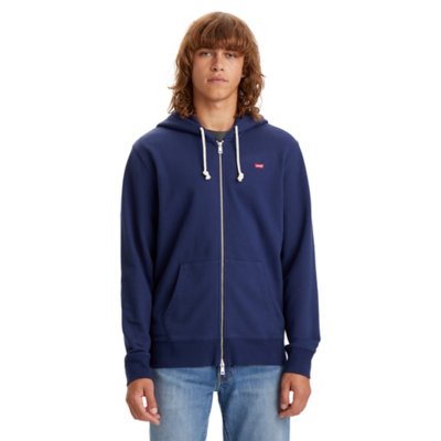 Sweatshirt zippé à capuche homme New Original Zip Up 0011 Naval Acad LEVIS
