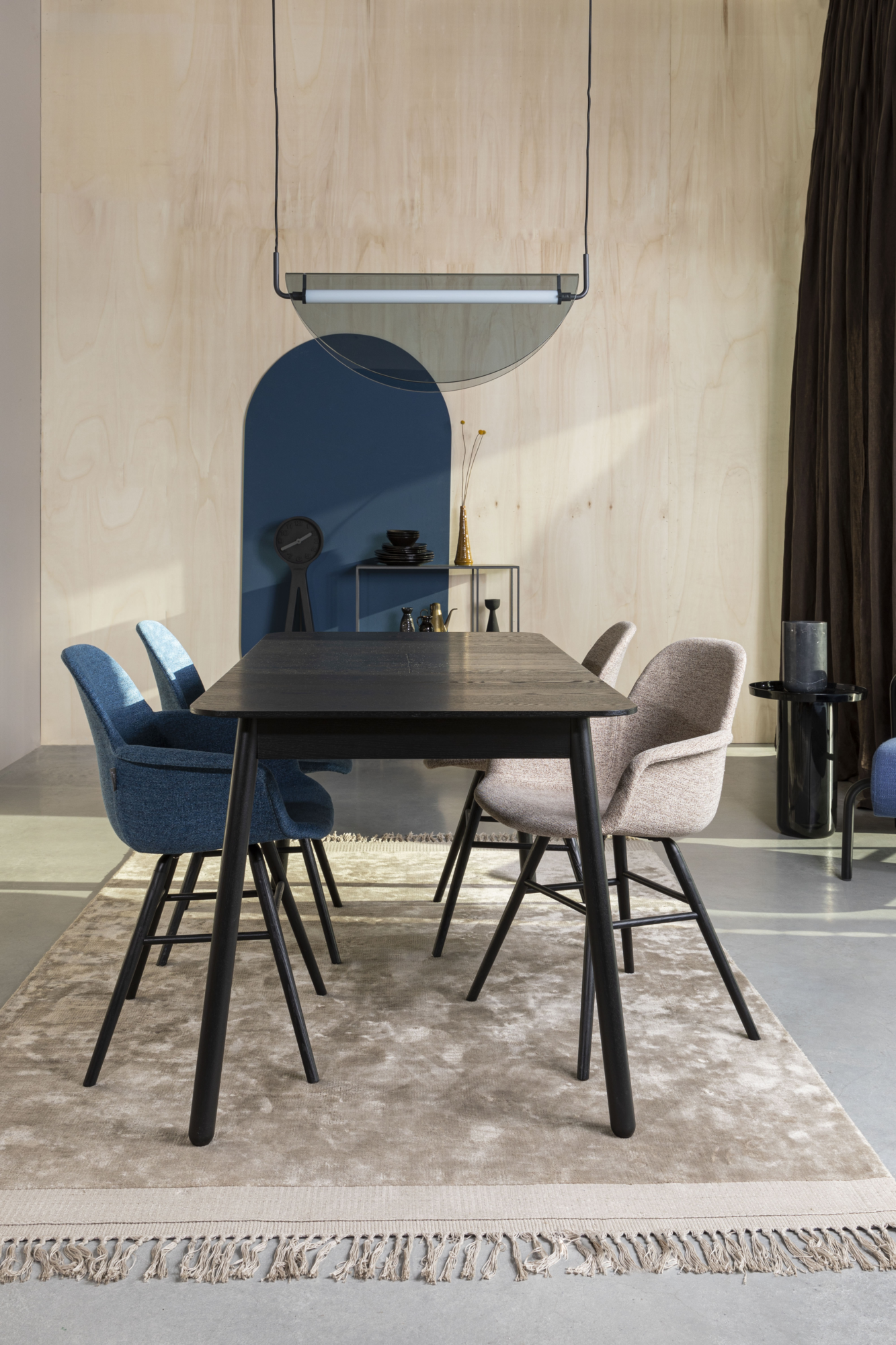 Zuiver hanglamp Rani Gerookt