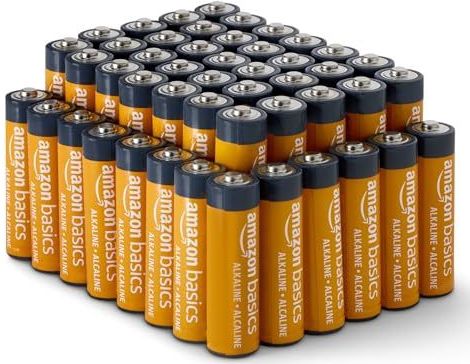 Amazon Basics - AA Alkalinebatterijen - 48 Stuks - 1,5 Volt - 10 Jaar Houdbaar