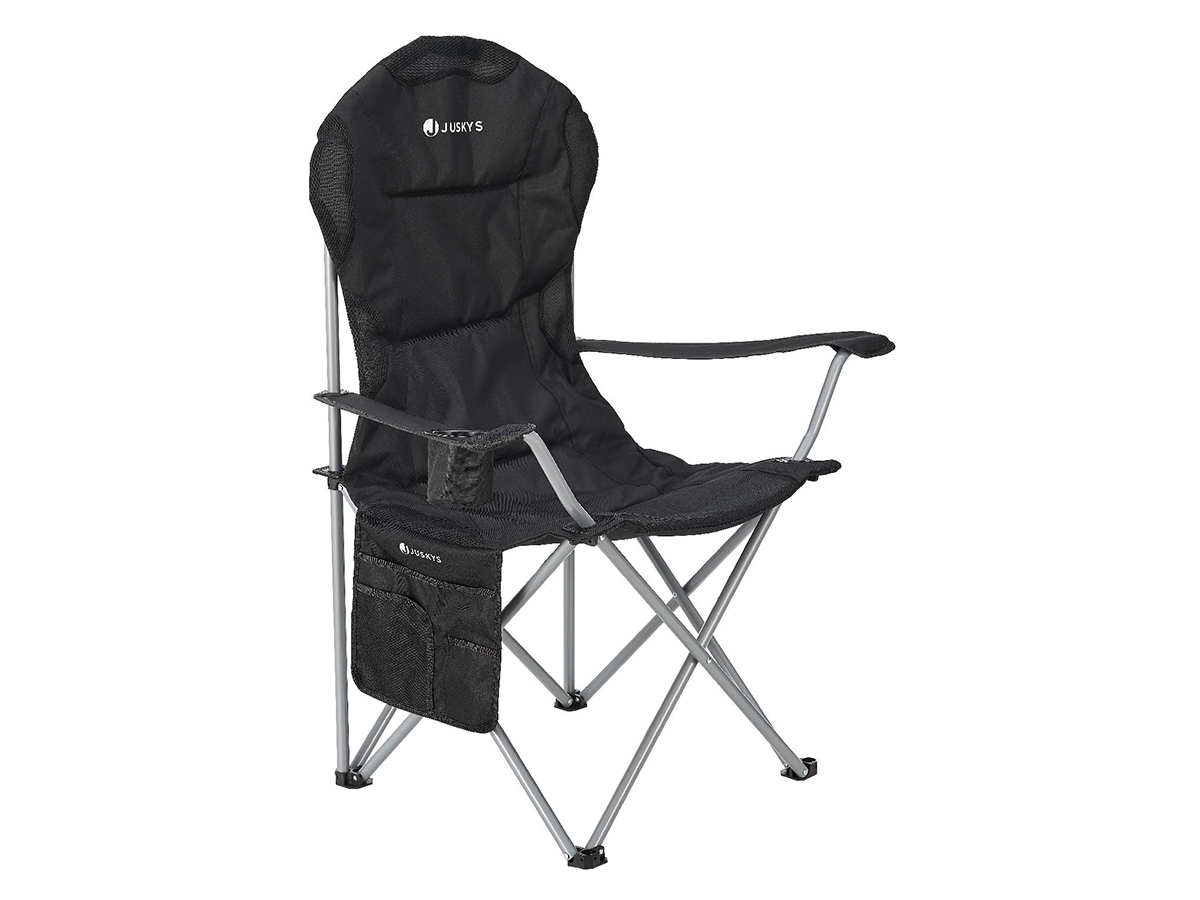 Juskys Lido vouwstoel - Black