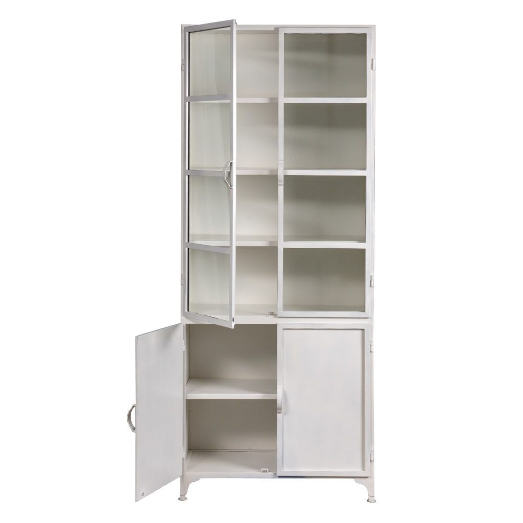 Vitrinekast Seattle White