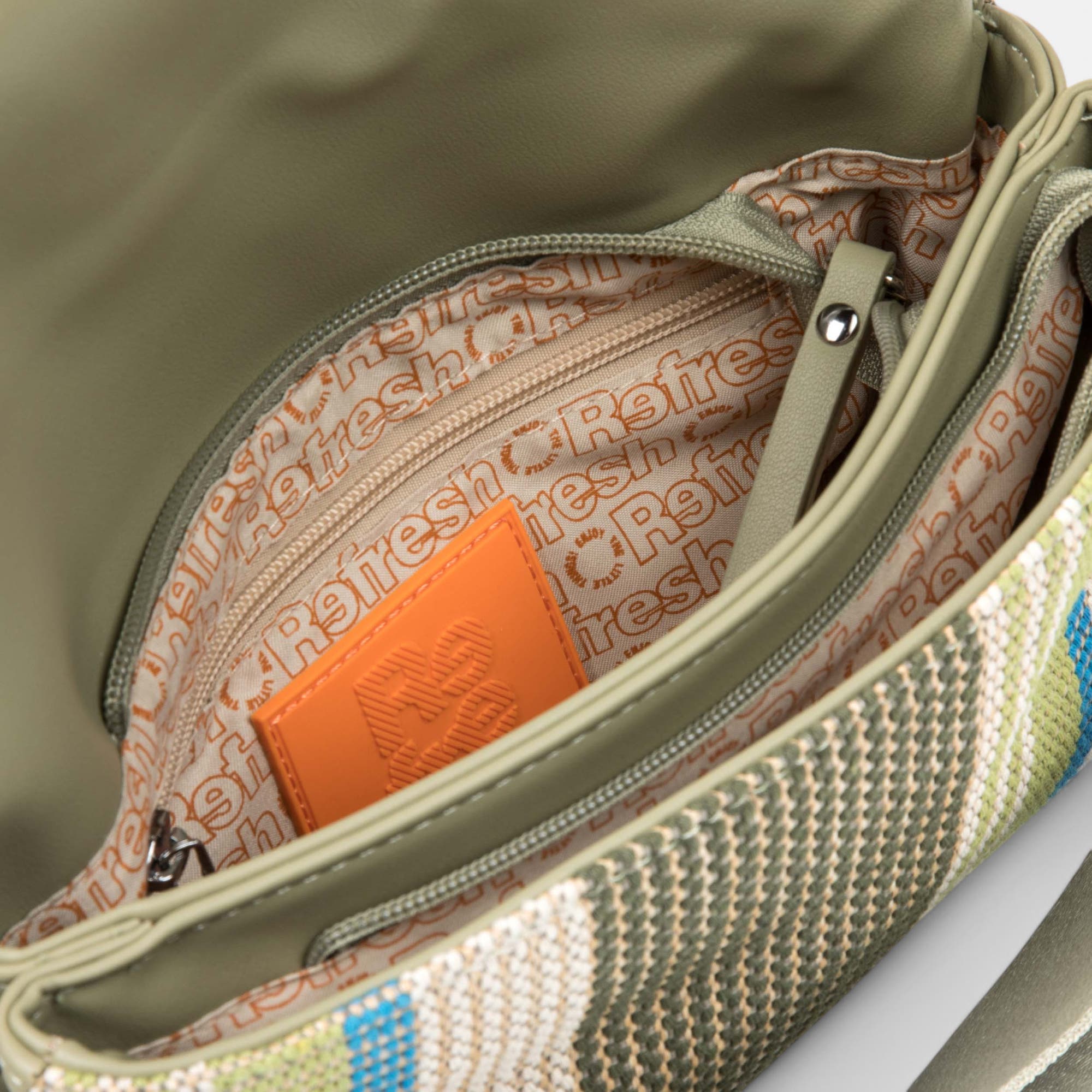 Sac bandoulière kaki