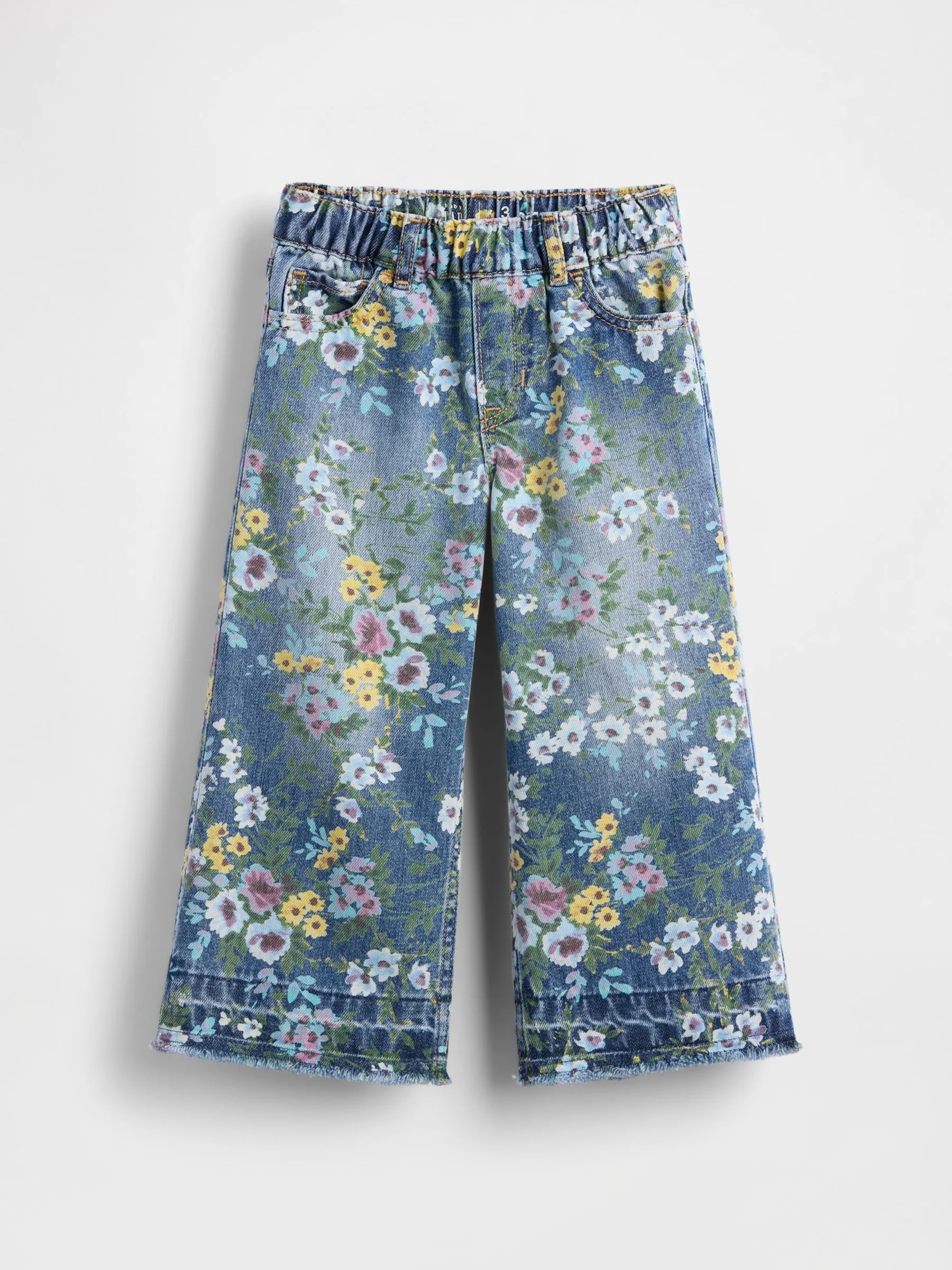 Gap pull-on baggy jeans met wijde pijpen (6mnd-5jr) (6mnd-5jr)