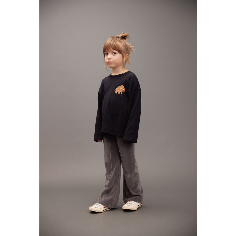 Køb Mini Rodini Black Mammoth Sp Ls Tee