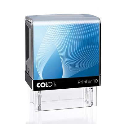 Colop Printer 10 - Tampon personnalisable - 3 lignes - format rectangulaire