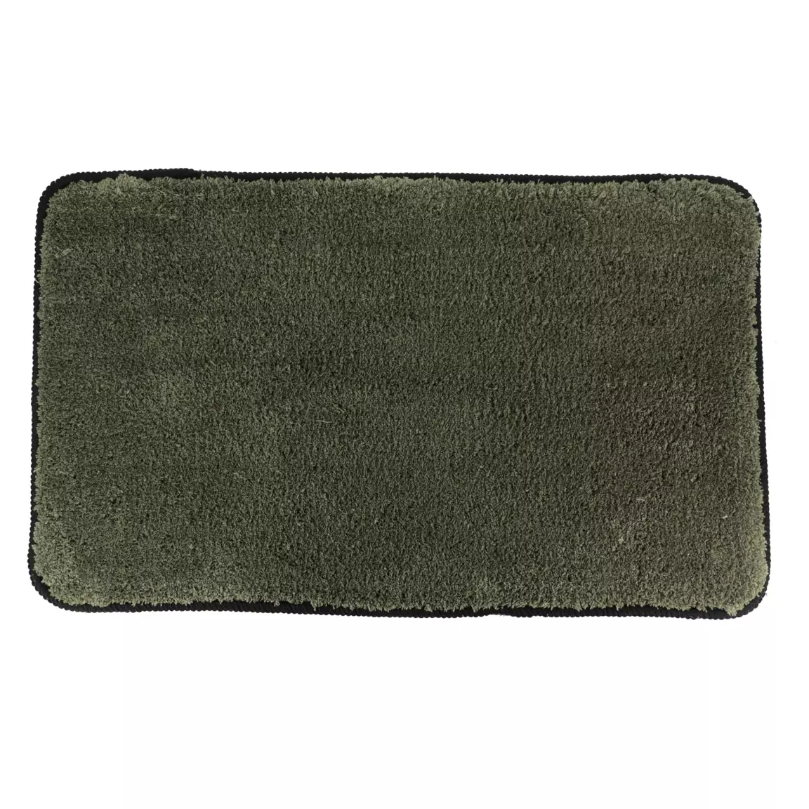 Tapis de bain antidérapant (75 x 45 cm) Black Line Vert kaki / noir