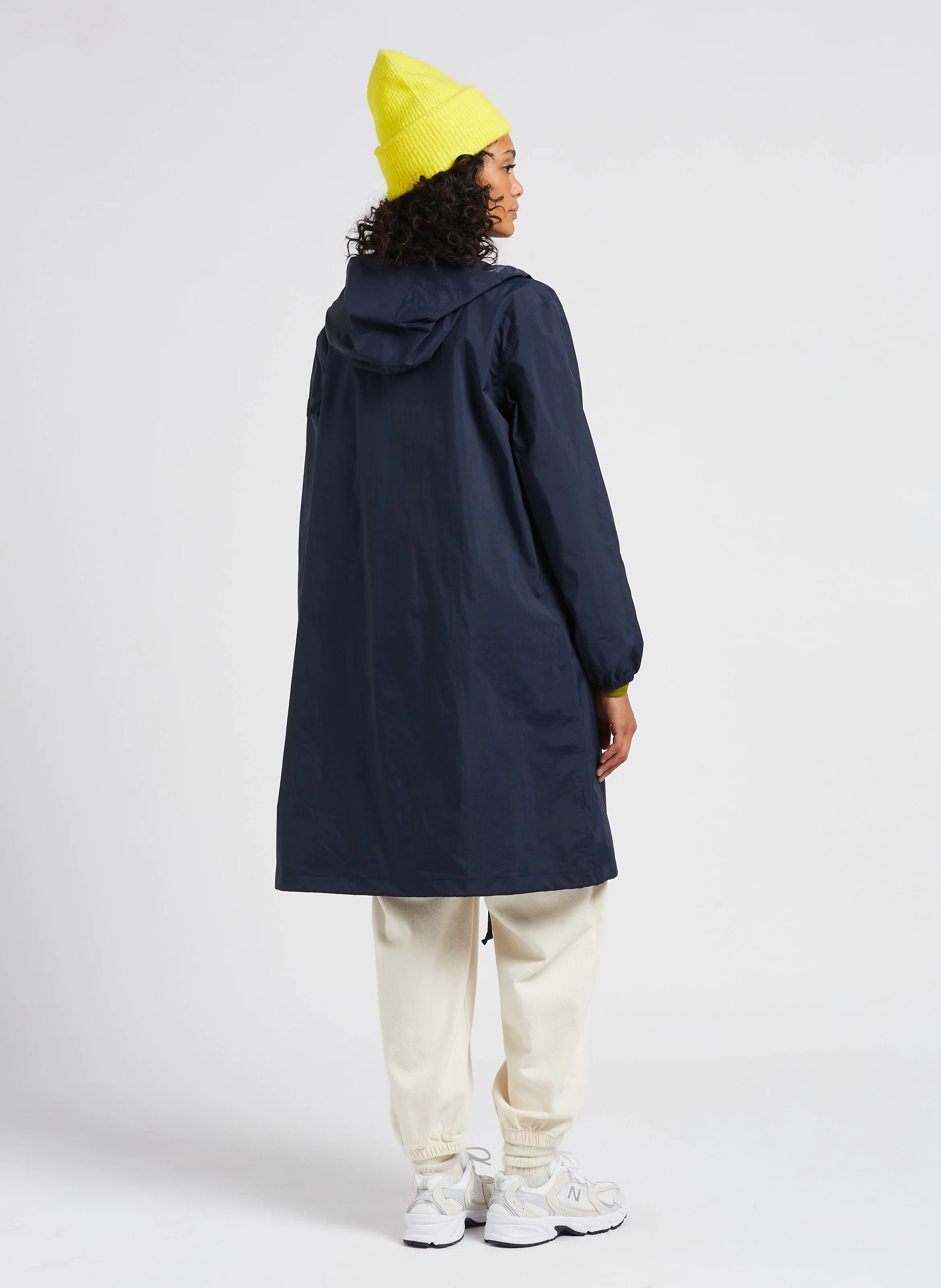 Imperméable à capuche | Bleu
