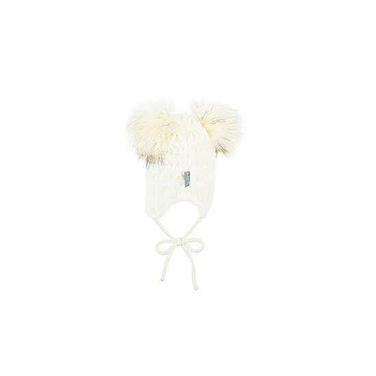 Bonnet tricot 2 pompons   de               Sterntaler