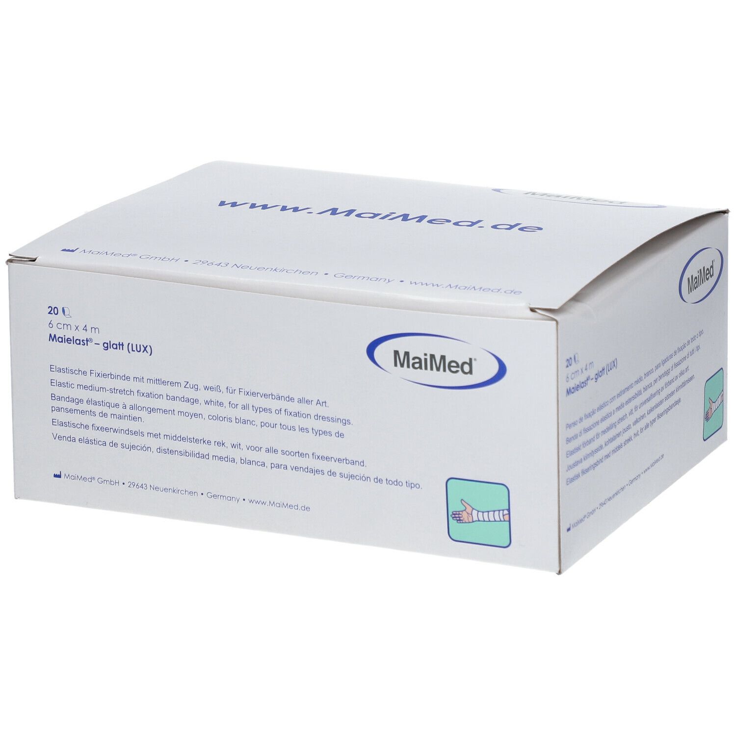 MaiMed® Maielast® - glatt (LUX) 6 cm x 4 m