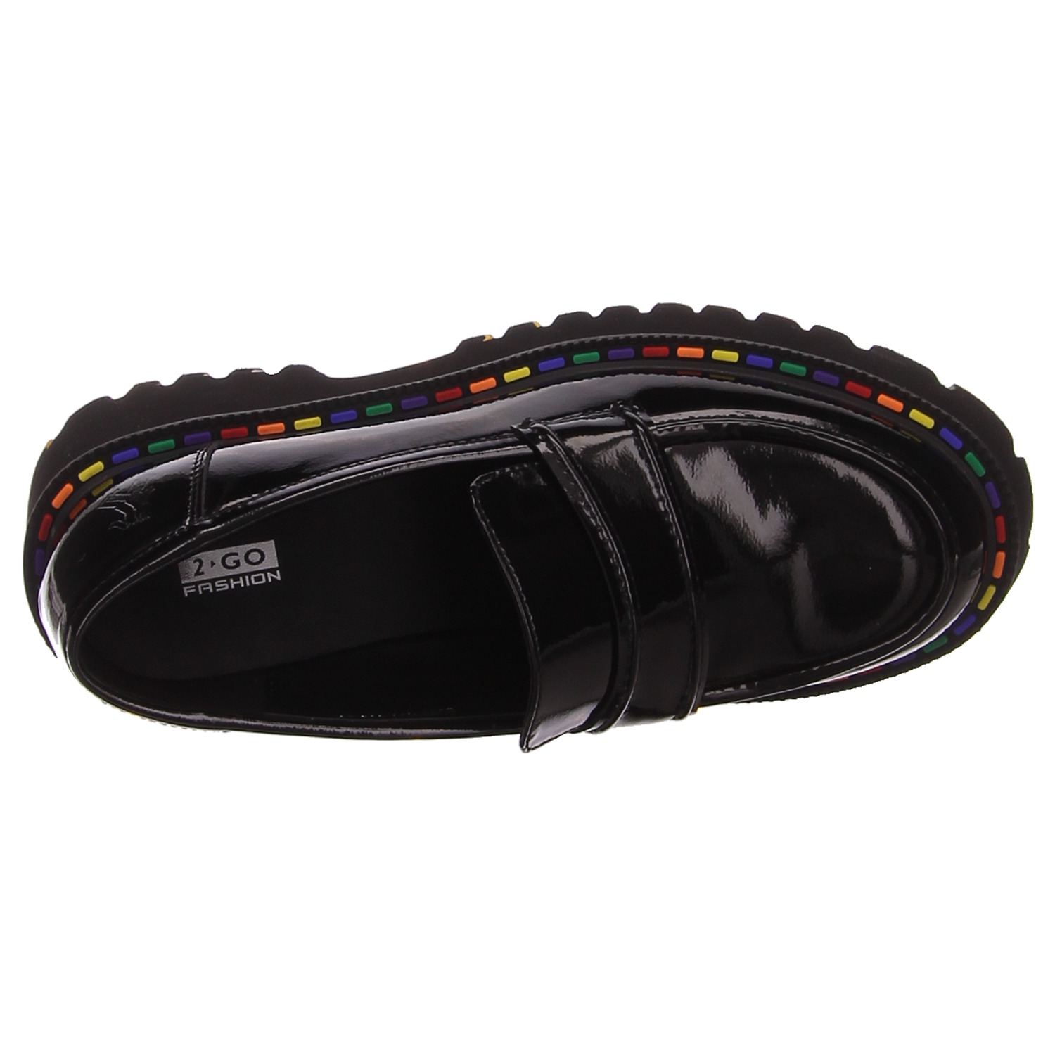 2 Goe Shoe Slipper schwarz schwarz
