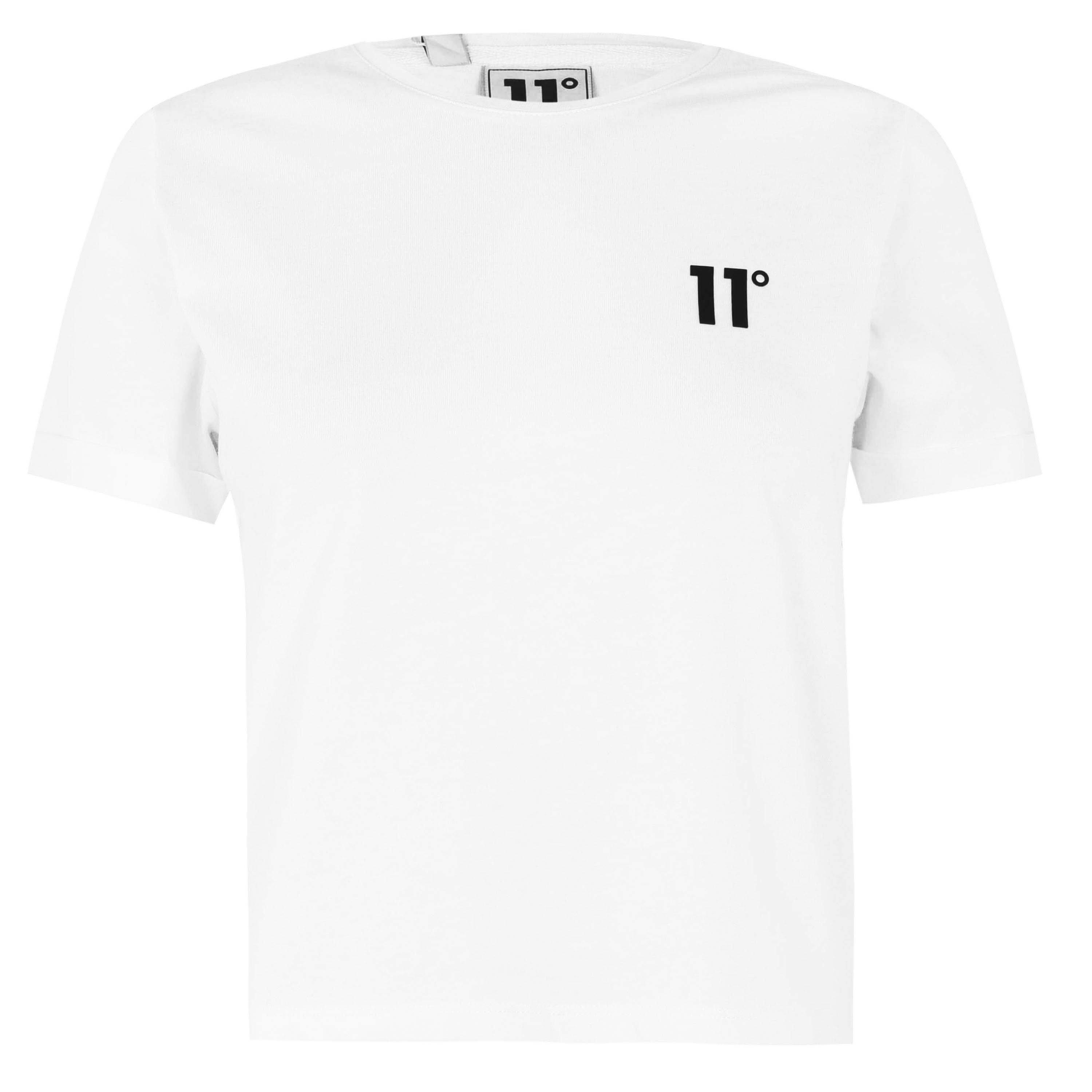 11 Degrees Core Cropped T Shirt