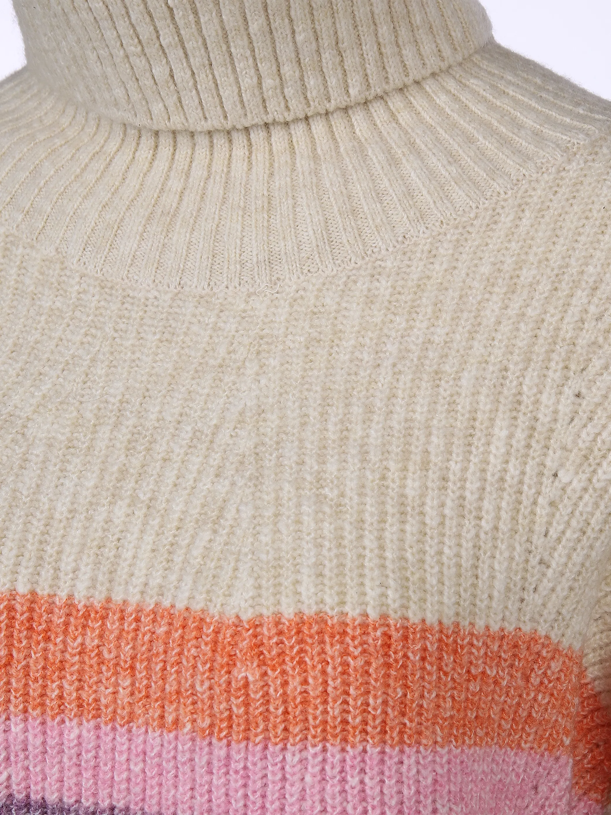 Damen Strickpullover mit Rollkragen