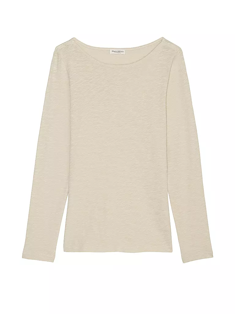 MARC O'POLO Langarmshirt  beige