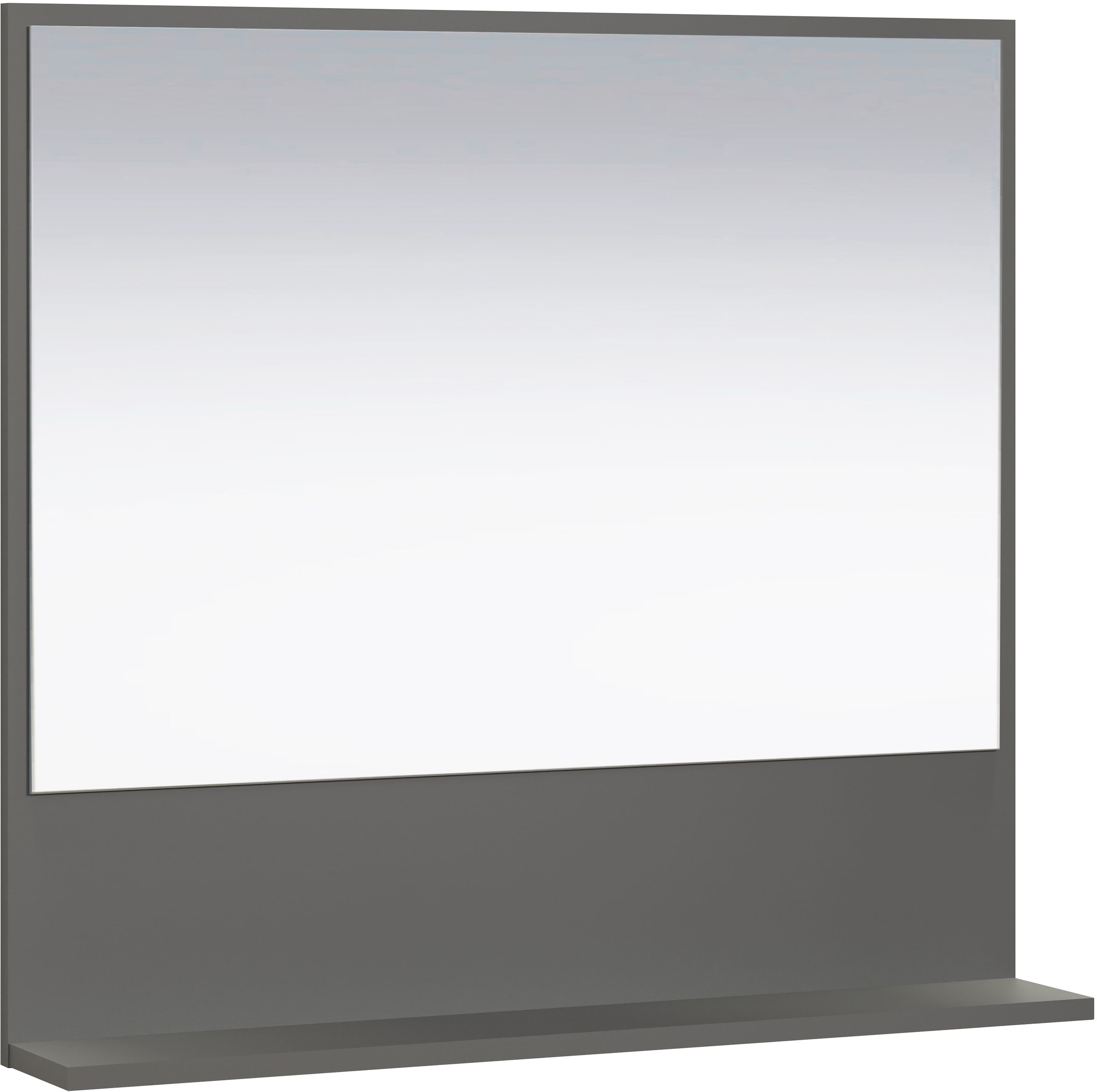 welltime Badspiegel »Amrum« Wandspiegel mit Ablage - (B/T/H) wahlweise 60 bis 80/14/74 cm