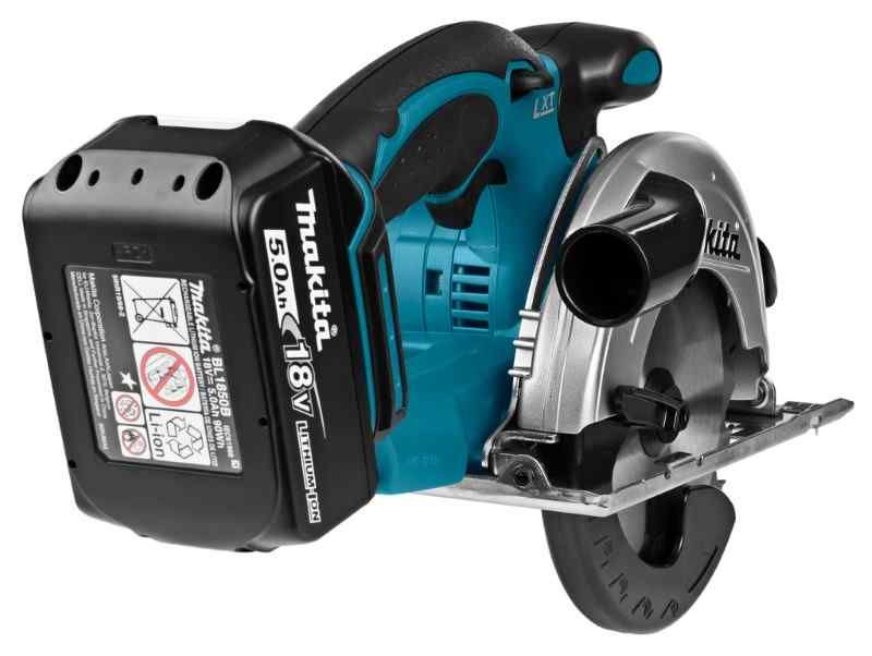 Makita DSS501RTJ 18V Li-ion accu cirkelzaag set (2x5.0Ah) in Mbox - 136mm