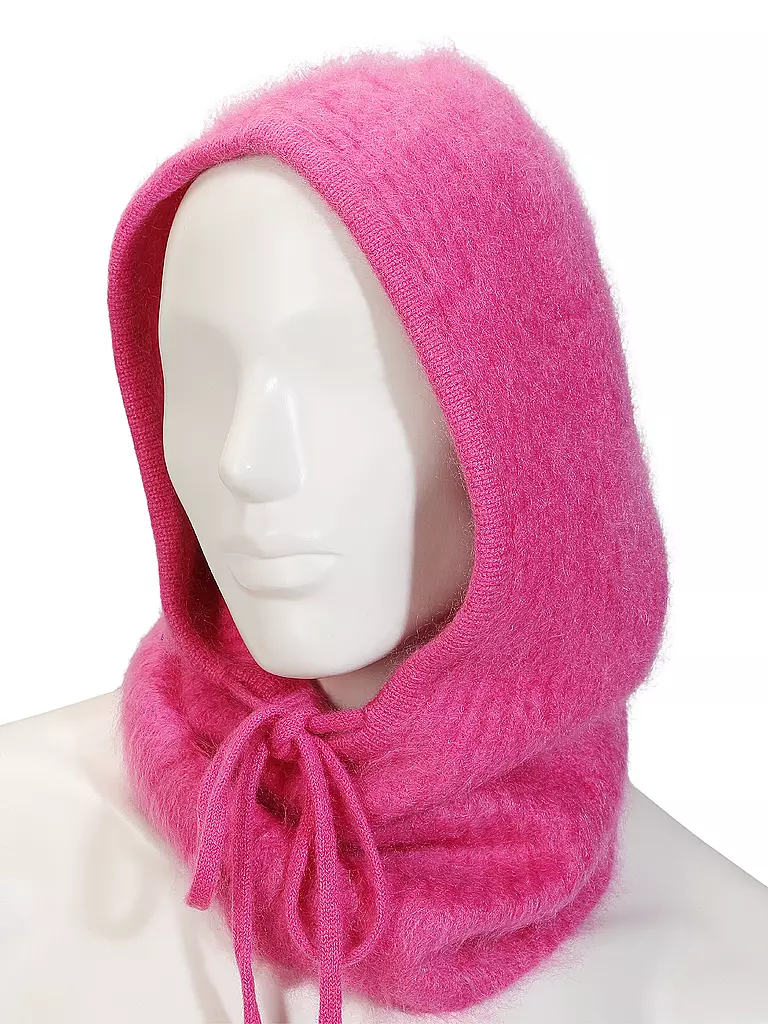 KUJTEN Kaschmir Mütze SYBEL FLUFFY pink