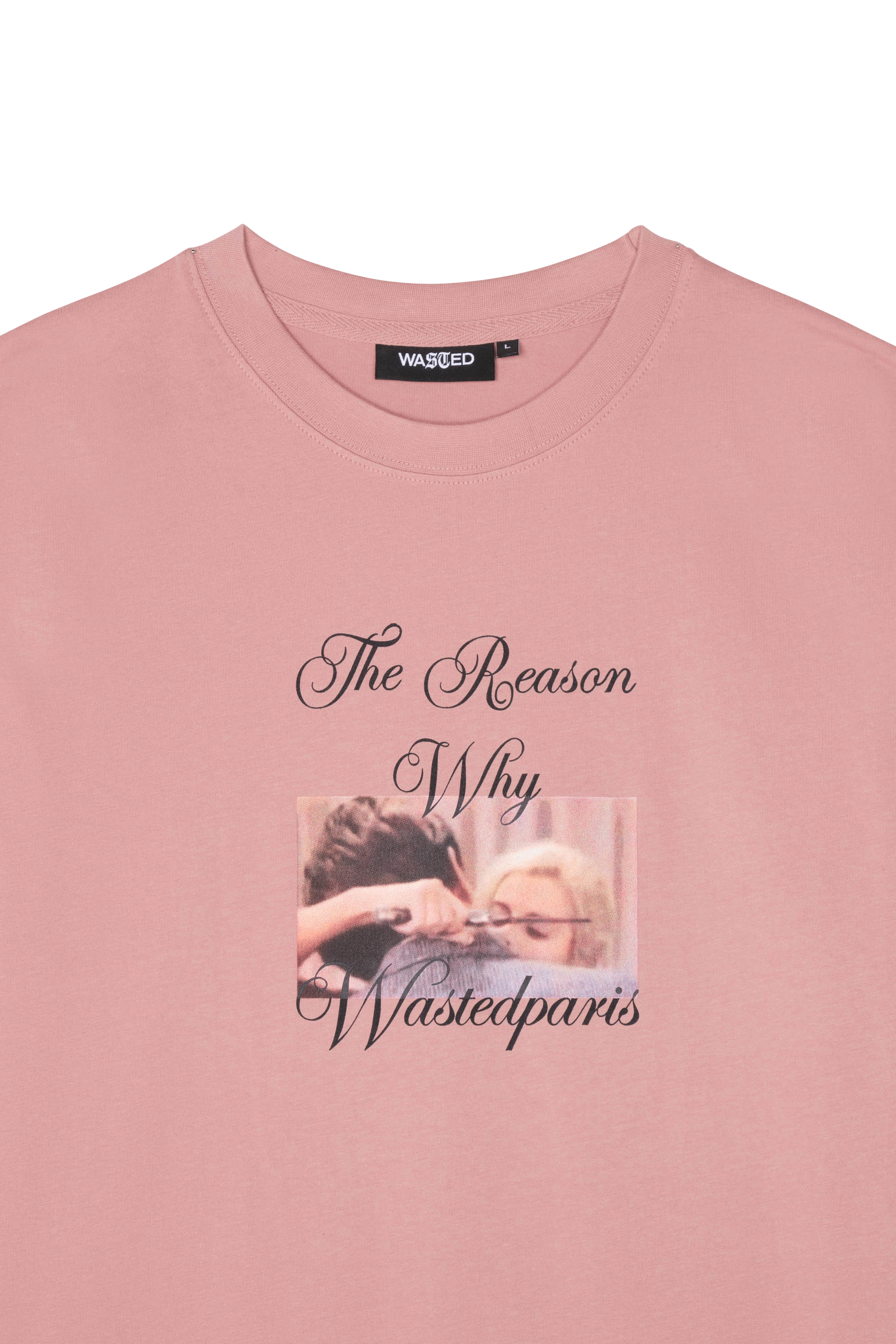 WASTED T-shirt  VICE Rose