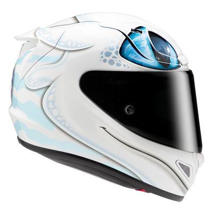 Casque Hjc RPHA 12 - LIGHT FURY UNIVERSAL - Blanc / Bleu