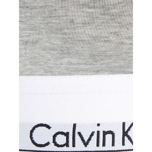 Calvin Klein Modern Cotton Bralette, Grey Heather, S
