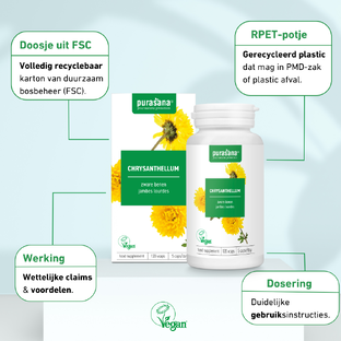 Purasana Chrysanthellum Capsules 120CP