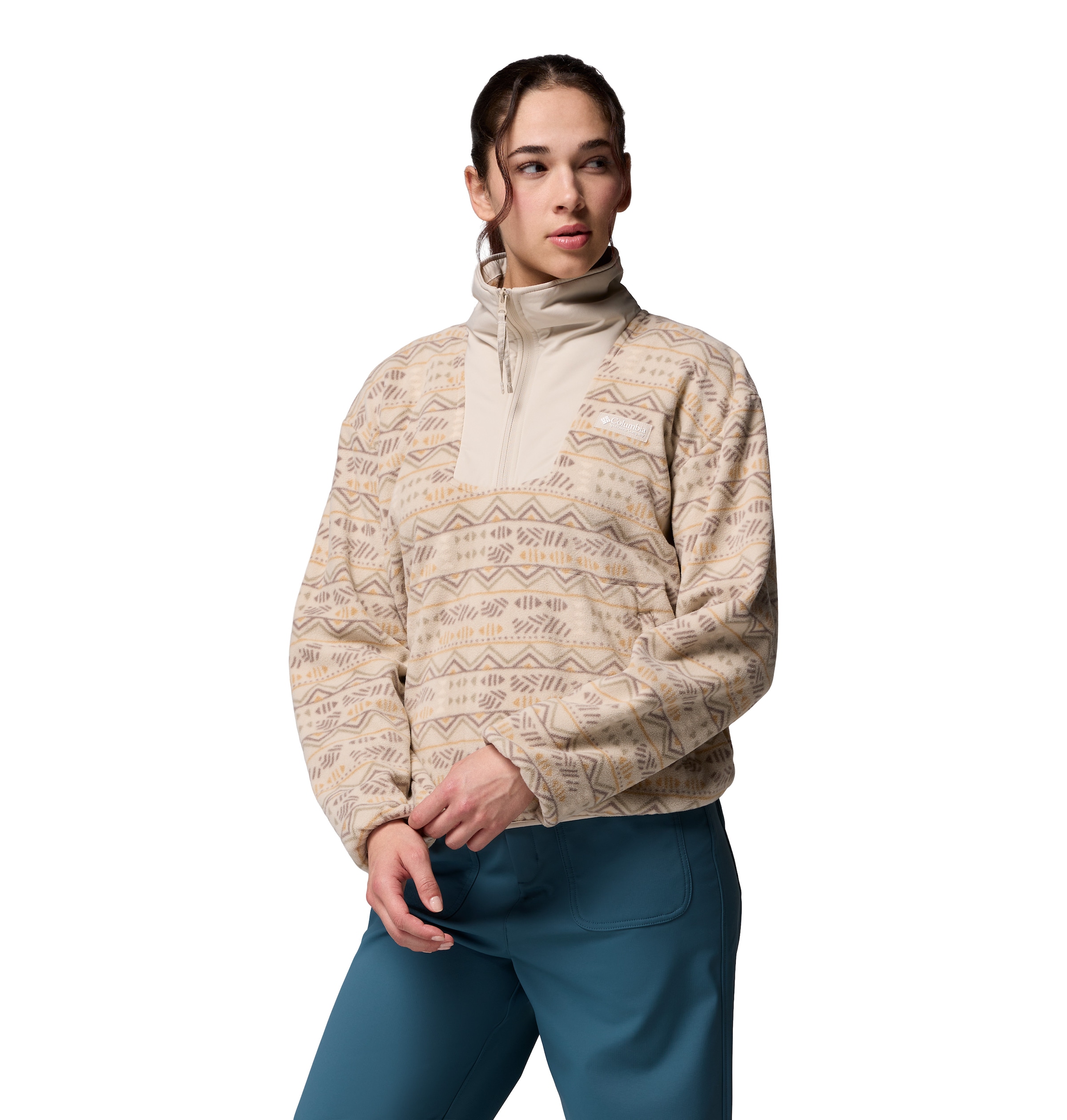 Columbia Fleecepullover »SEQUOIA GROVE PRINTED HALF ZIP«, 1 Stk.