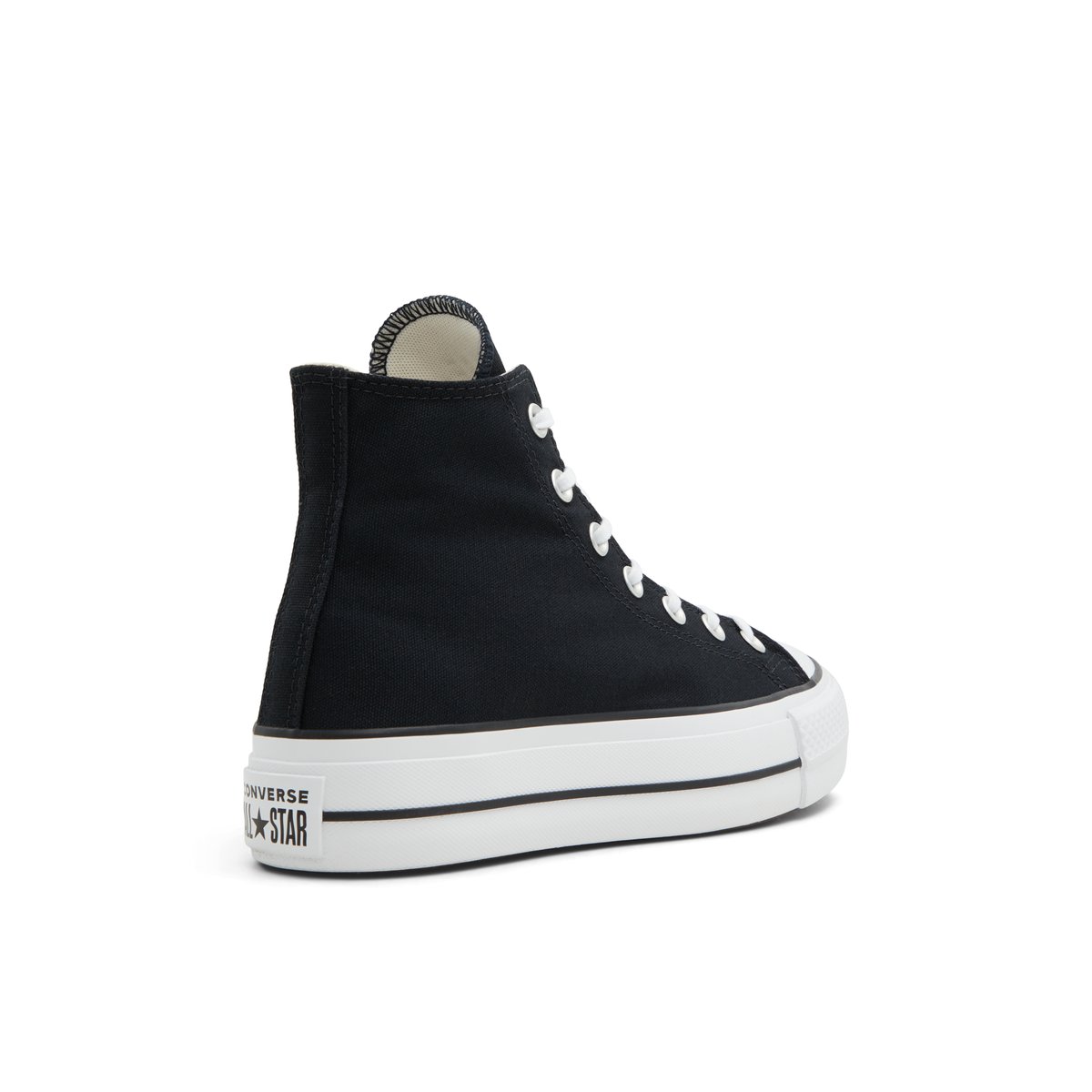 CONVERSE-Ctas_lift-hi-Baskets - Talon plat - Noir/Blanc
