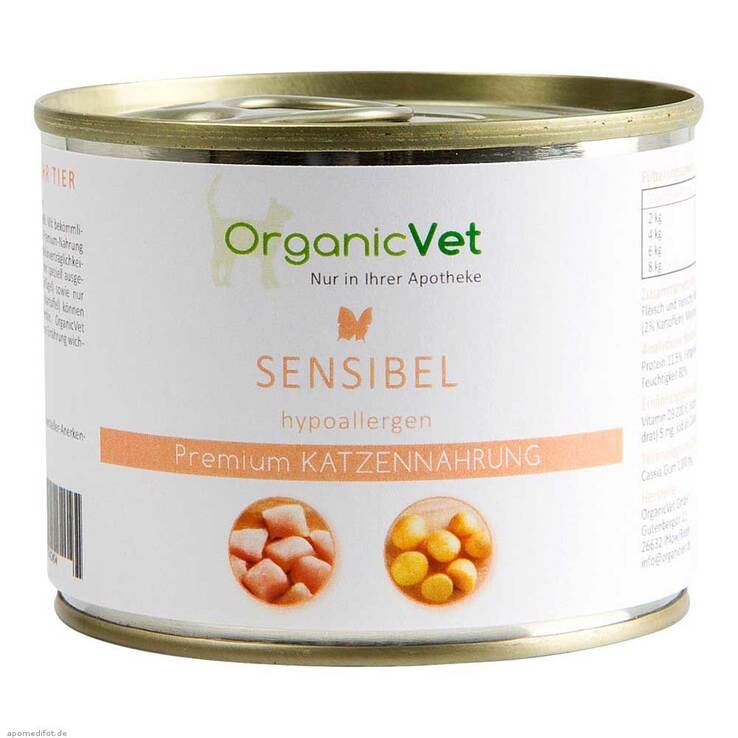 Dosennahrung Katze Sensibel, 200 g