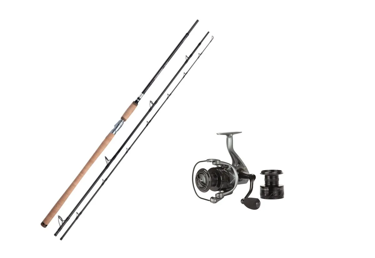 Shimano Speedmaster Salmon Spin 40-100g/Lawson Baitwinder Atla 5000