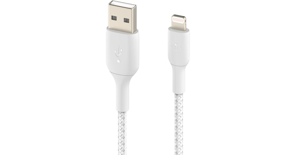BelkinBOOSTCHARGE Lightning naar USB-A kabel  (Wit, 1 m)
