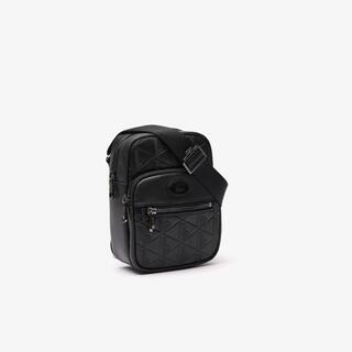 Petite sacoche avec imprimé monogramme Sacoches & Pochettes - Noir - Lacoste - Homme