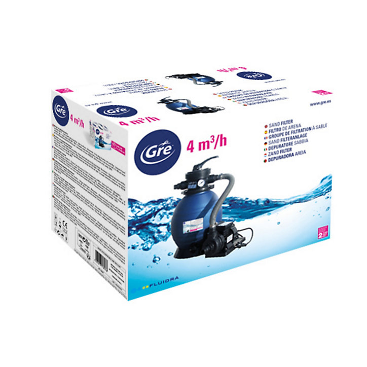 Groupe de filtration Sunbay 4m3/h