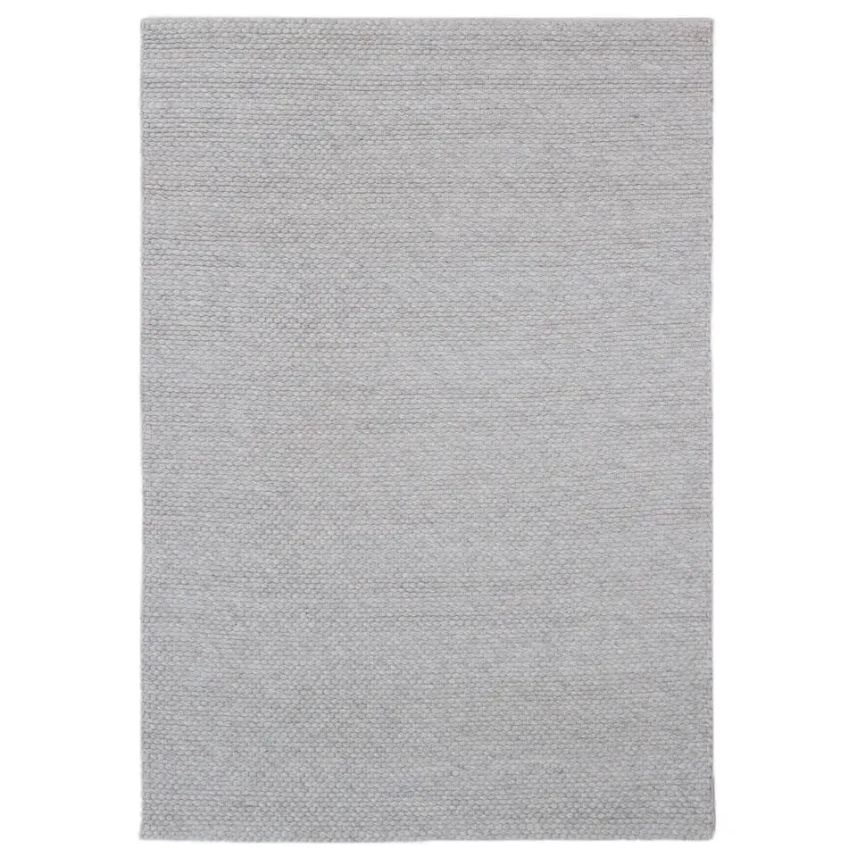 Dutch Lifestyle - Wol - Vloerkleed - 230x160cm - Grijs