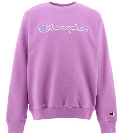 Champion Fashion Sweatshirt - Lila m. Logo