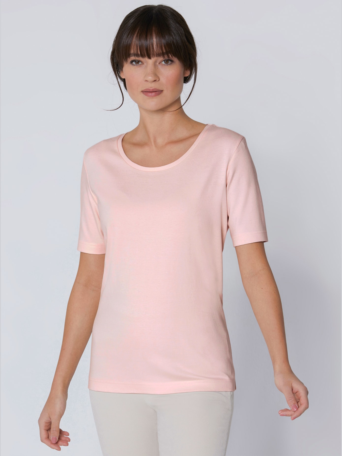 T-shirt coton brillance